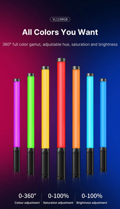 Ulanzi VL119 RGB Handheld LED Light Wand