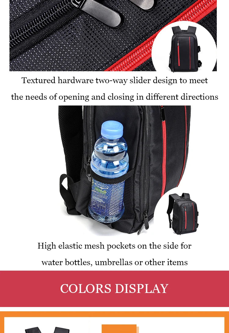 Outdoor Waterproof Camera Backpack