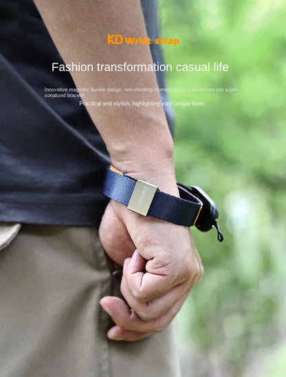 Camera Hub Essentials Leather & Nylon Quick Release Wrist Strap