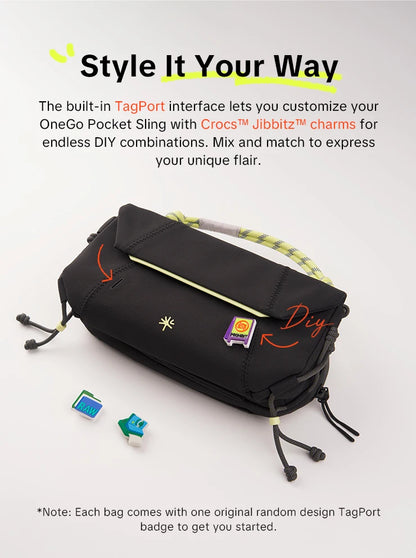 PGYTECH OneGo Pocket Sling Bag for DJI Osmo Pocket 3 & Action Cameras