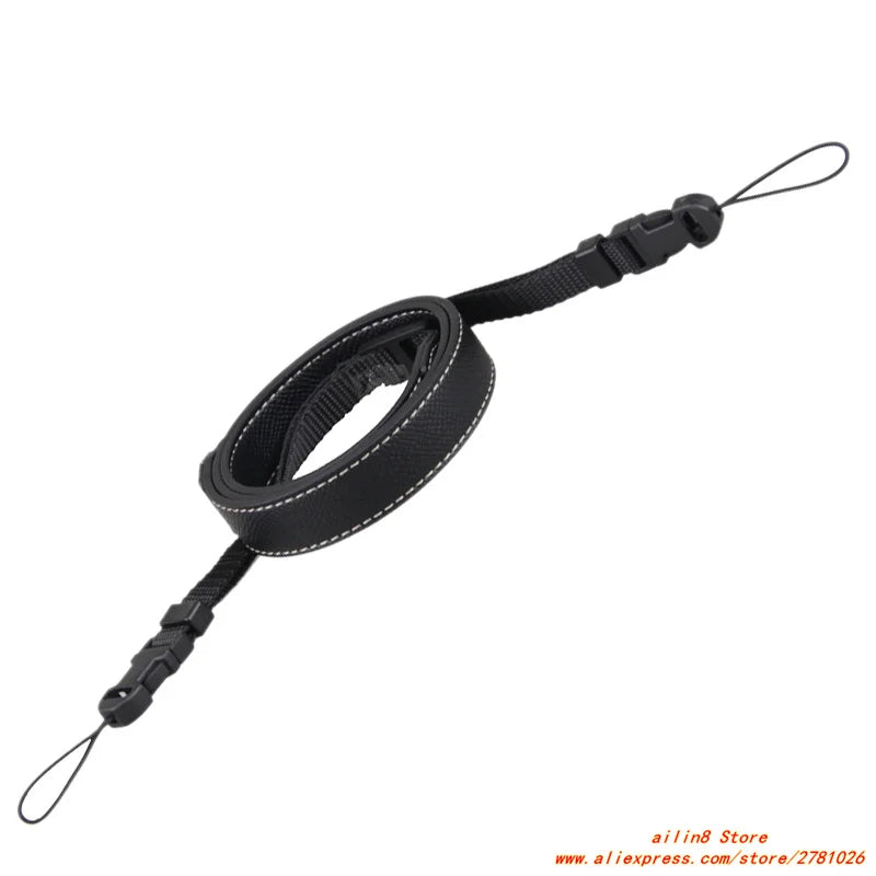 Camera Hub Essentials PU Leather Compact Camera Neck Strap
