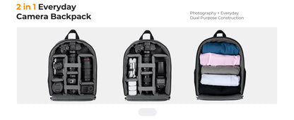 K&F 13L Lightweight Camera Backpack - CameraHUB