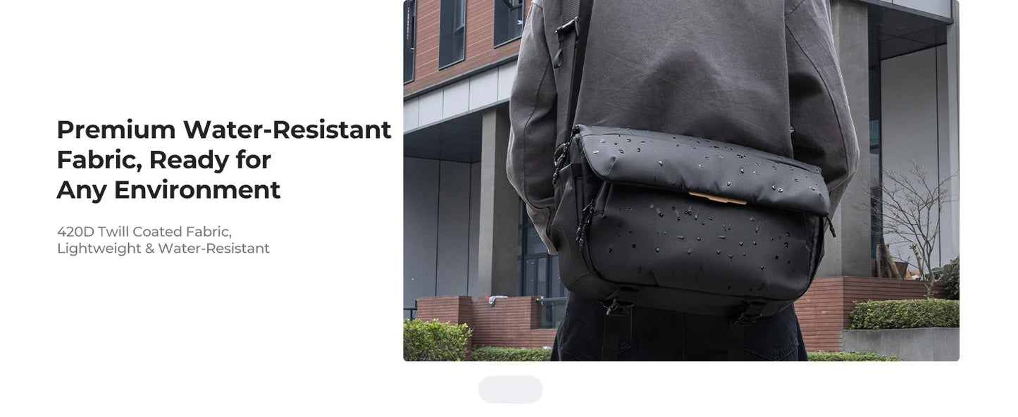 K&F Concept 15L Camera Sling Bag for DSLR & Mirrorless Cameras