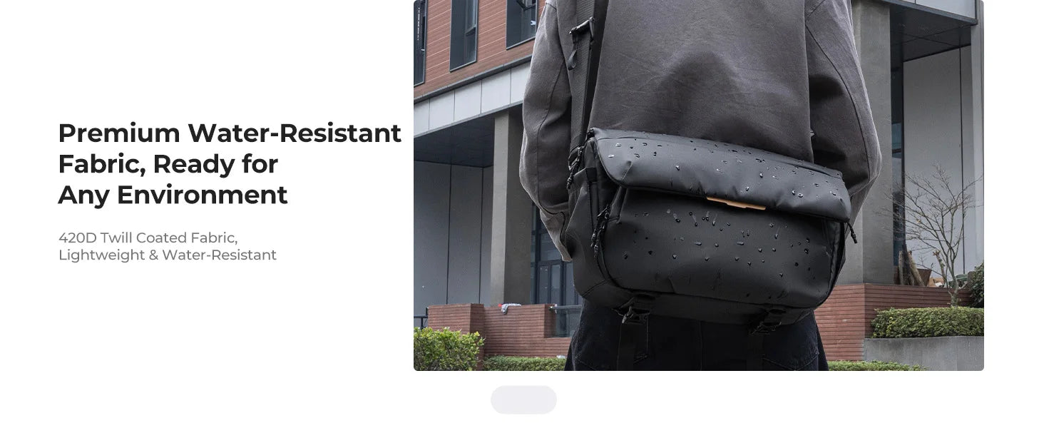 K&F Concept 15L Camera Sling Bag for DSLR & Mirrorless Cameras