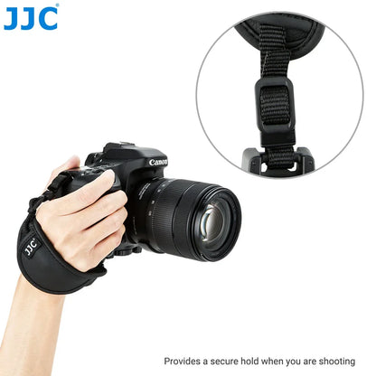 JJC Leather Camera Wrist Strap with Quick Release