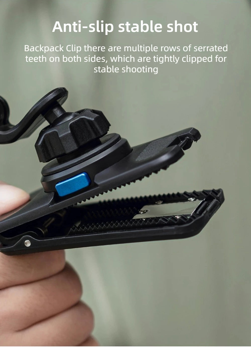 Coogens T6 Pro Magnetic Quick Release Backpack Camera Clip