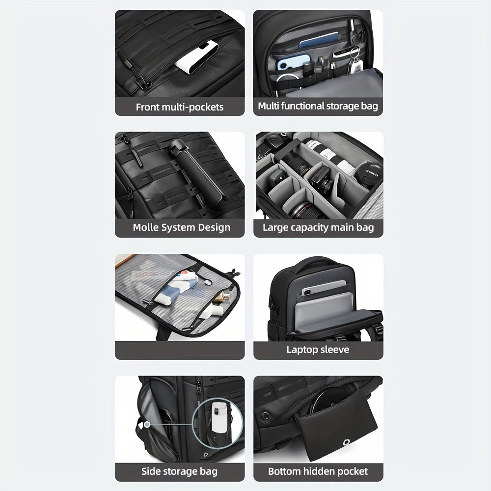 Large Drone Camera Backpack with TSA Lock