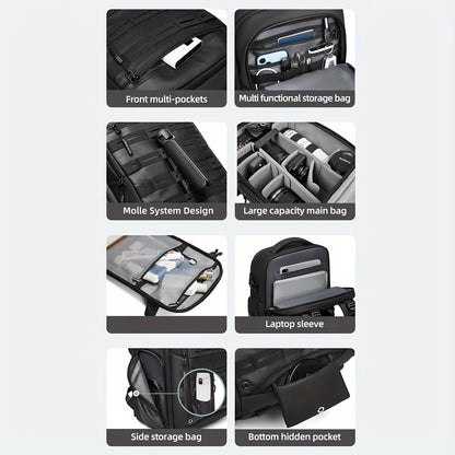 Large Drone Camera Backpack with TSA Lock