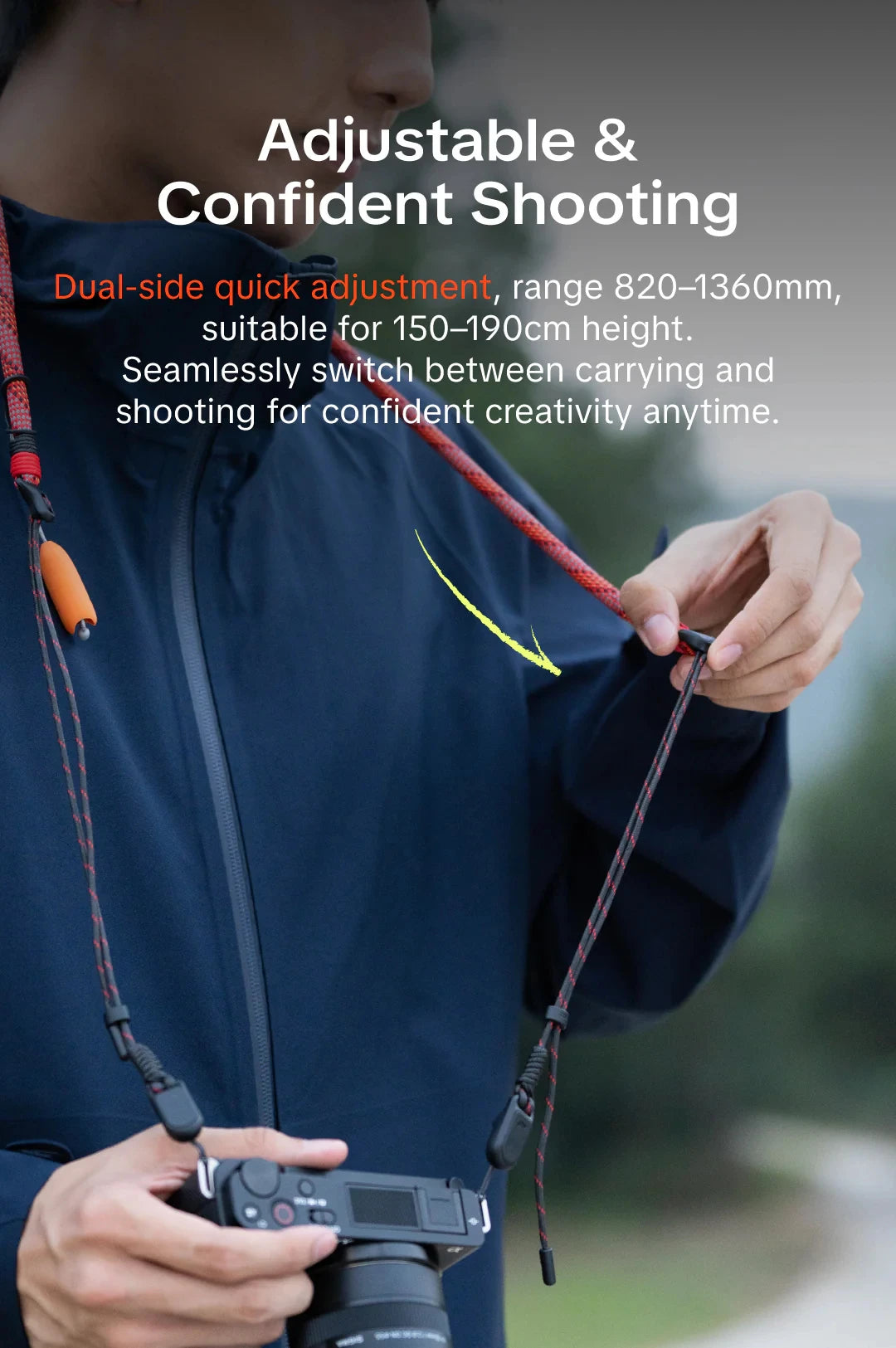 PGYTECH Camera Wrist Strap Slim Outdoor
