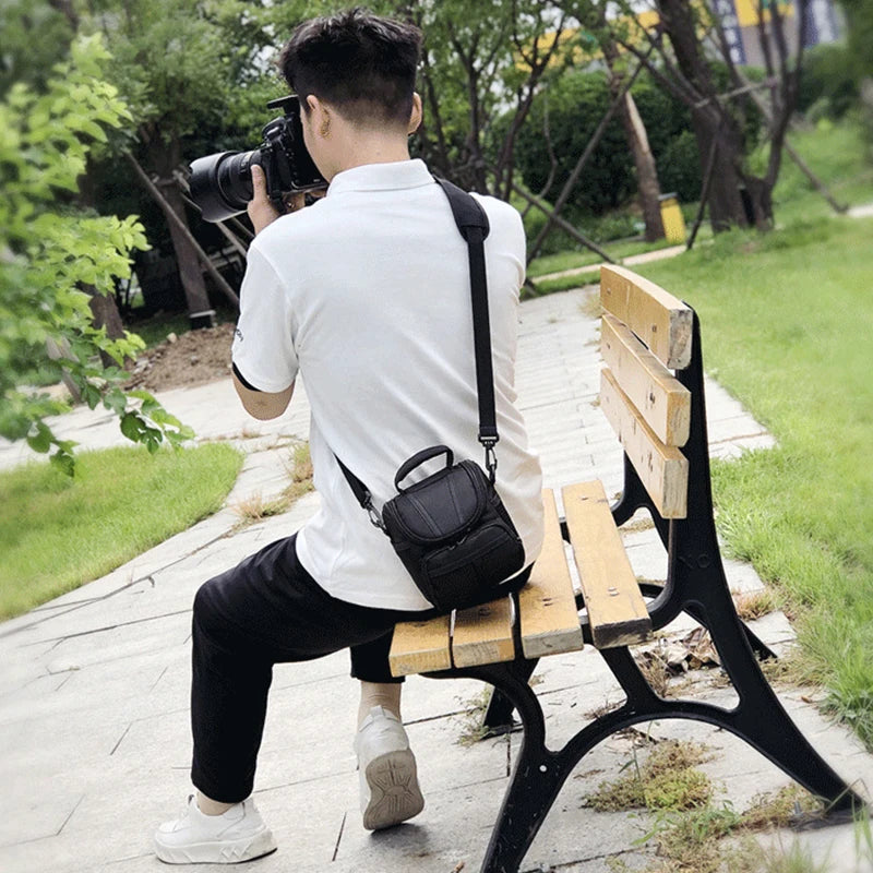 Mirrorless Camera Shoulder Bag for Canon, Nikon and Sony