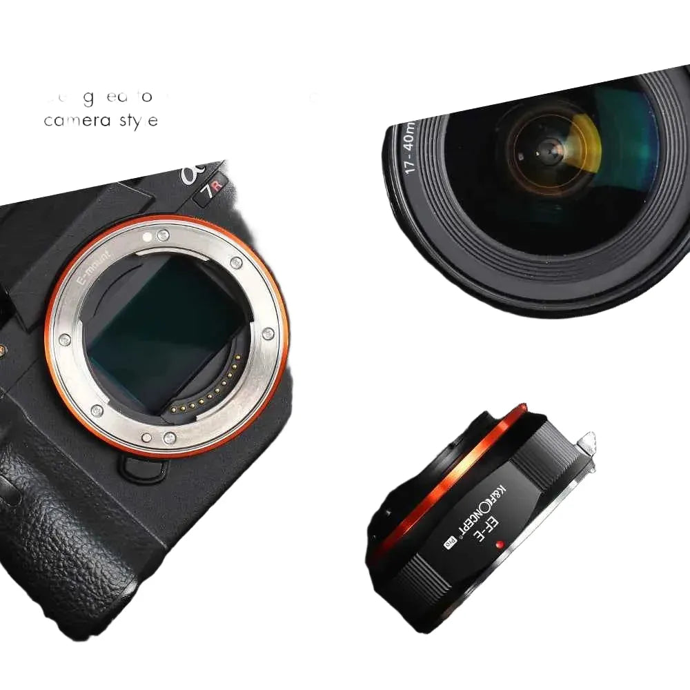 K&F Concept Canon EF/EF-S to Sony E Lens Adapter