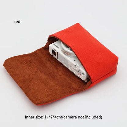Compact Camera Storage Pouch for Sony, Canon & Olympus