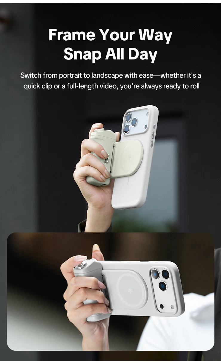 PGYTECH MagCam 2 Wireless Charging Phone Grip