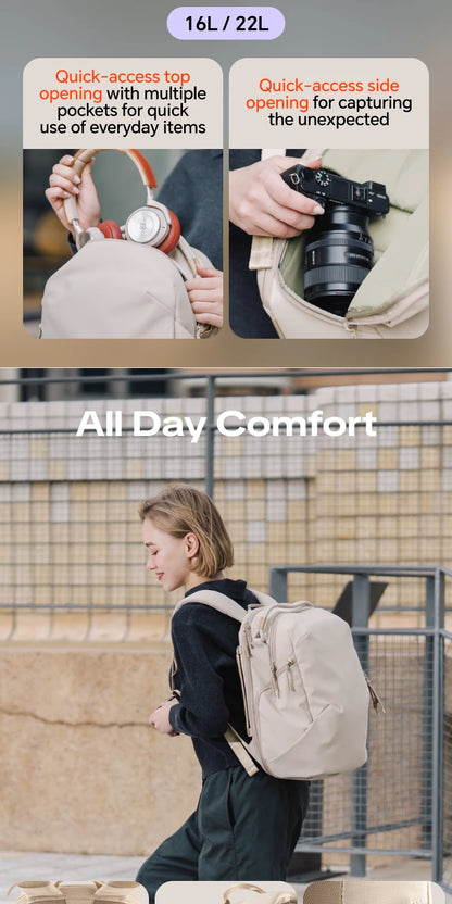 PGYTECH OneGo Lite Camera Backpack 12L/16L/22L
