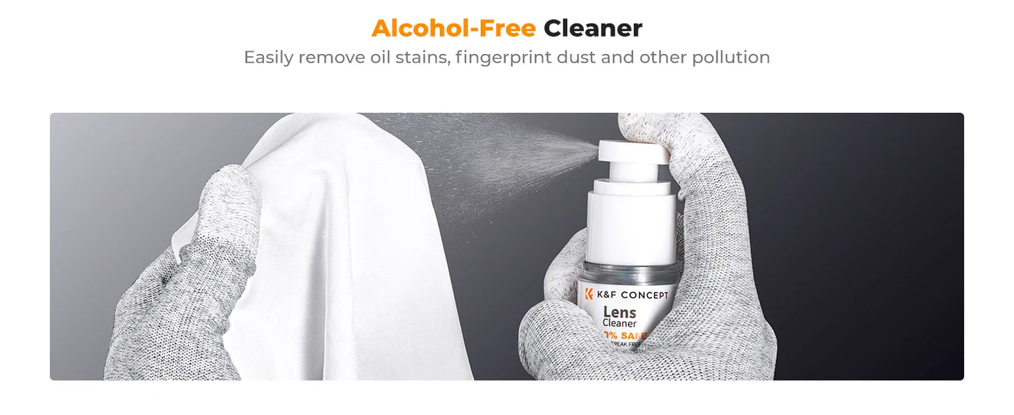 K&F Concept Camera Lens & Glasses Cleaning Kit