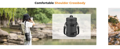 K&F Waterproof Lens Pouch Case