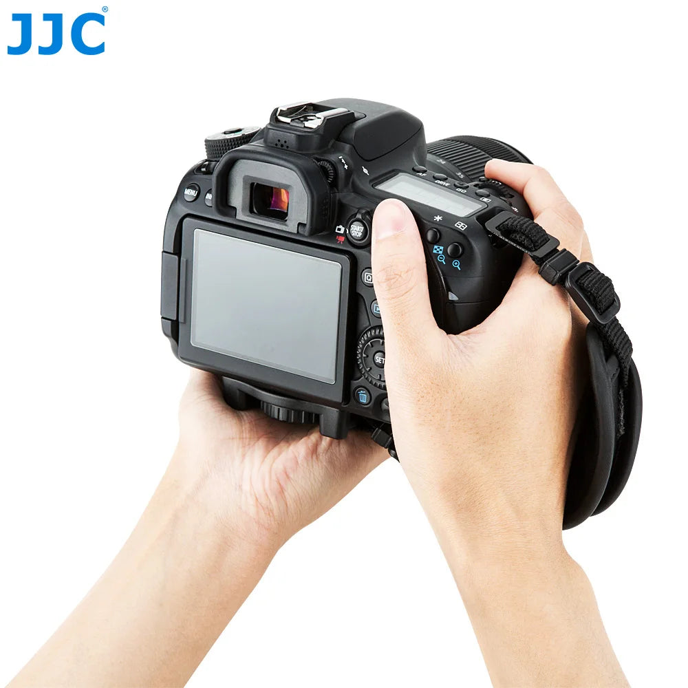 JJC Leather Camera Wrist Strap