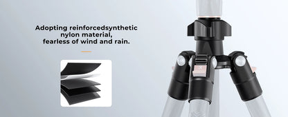 K&F Concept K254C2 64-Inch Carbon Fibre Tripod