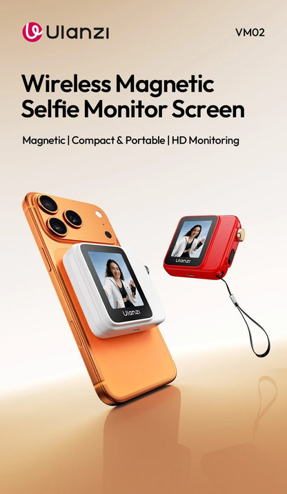 Ulanzi VM02 Wireless Selfie Monitor for Smartphones