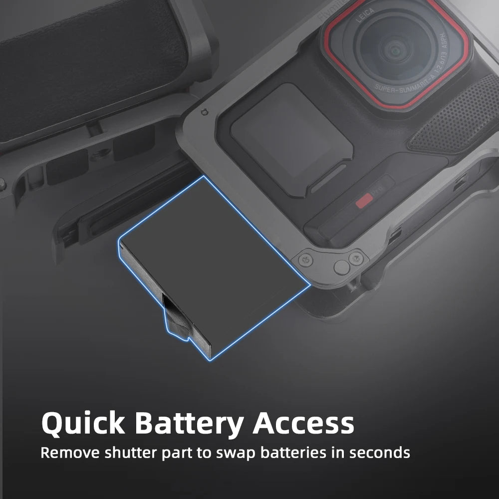 Flymile Camera Cage & Grip Kit for Insta360 Ace Pro 2