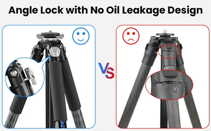 WEYLLAN UX7 Compact Carbon Fibre Travel Tripod
