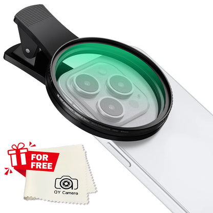 K&F 67mm Phone ND/CPL/Black Mist Filter Clip