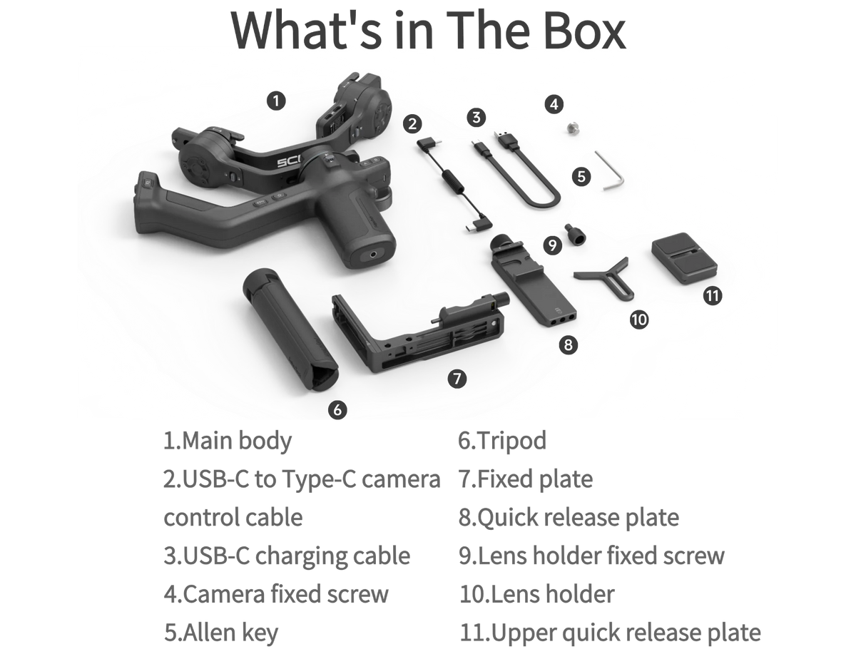 FeiyuTech SCORP-C 2 3-Axis Camera Gimbal