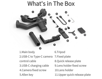 FeiyuTech SCORP-C 2 3-Axis Camera Gimbal