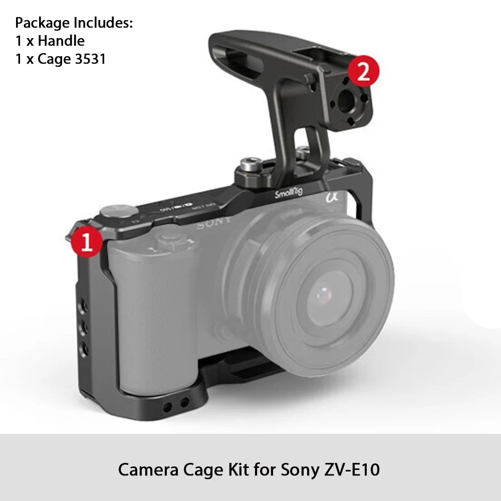 SmallRig 3538B Camera Cage Kits for Sony ZV-E10