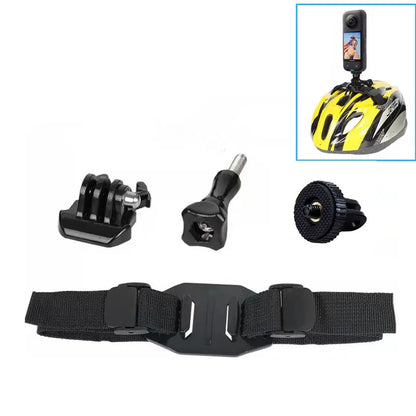 Vented Helmet Strap Mount for GoPro, DJI Osmo Action and Insta360
