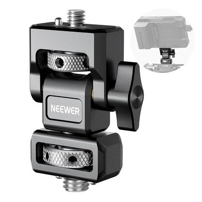 NEEWER Adjustable Camera Monitor Mount with Cold Shoe