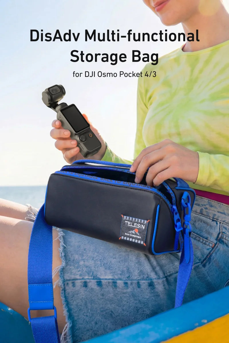TELESIN Carrying Case for DJI Osmo Pocket 3 / 4