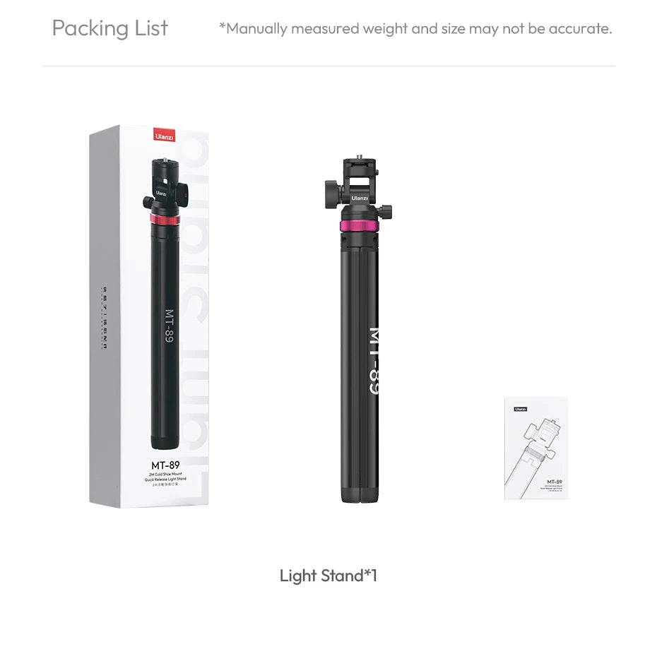 Ulanzi MT-89 2m Extendable Tripod Light Stand