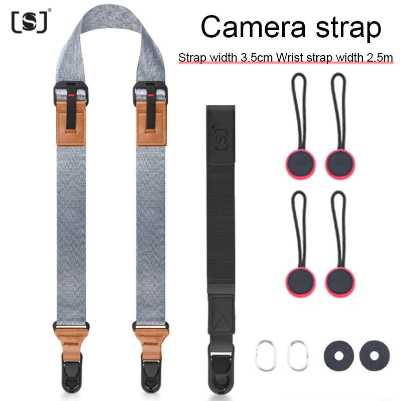 Adjustable Nylon Camera Neck and Shoulder Strap