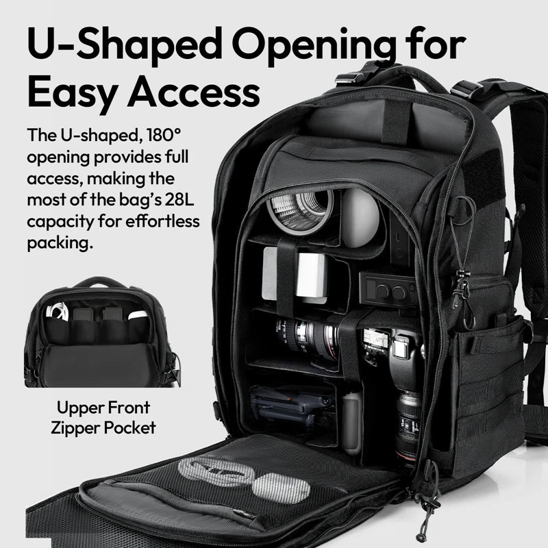 Ulanzi BC007 28L Tactical Camera Backpack