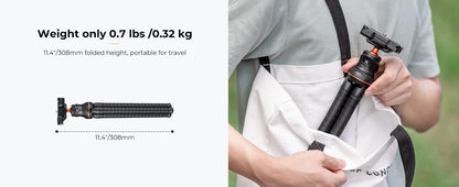 K&F MS01 Flexible Mini Phone Tripod with Remote
