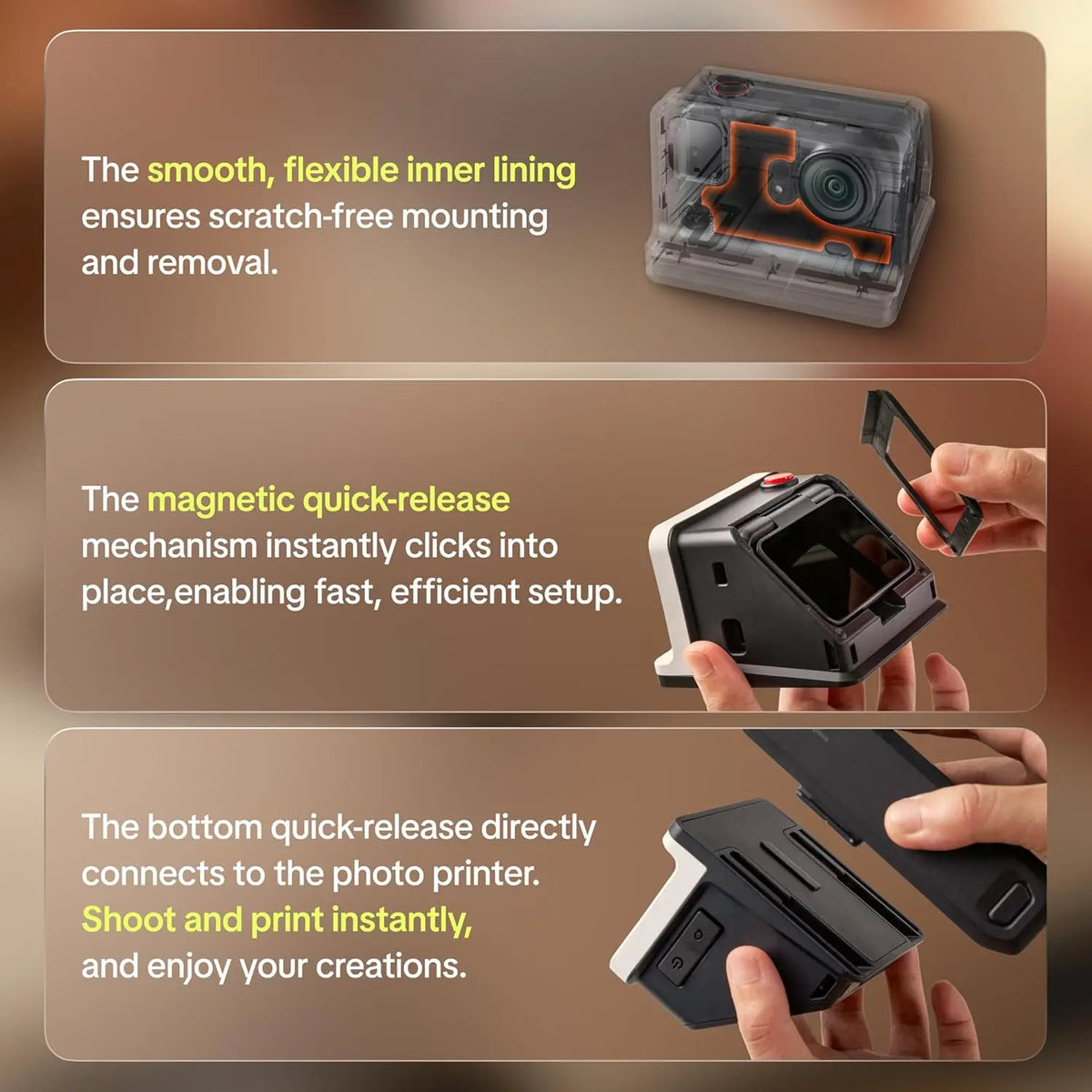 PGYTECH GO Ultra FunCam Case for Insta360 GO Ultra