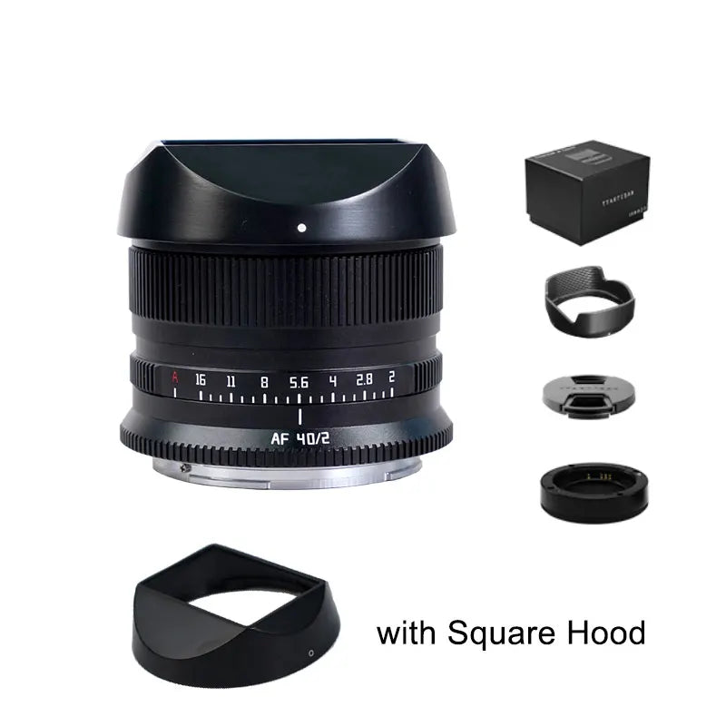 TTArtisan AF 40mm f/2 Full Frame Autofocus Lens