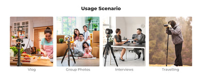 K&F O275A5 192cm Detachable Monopod Camera Tripod