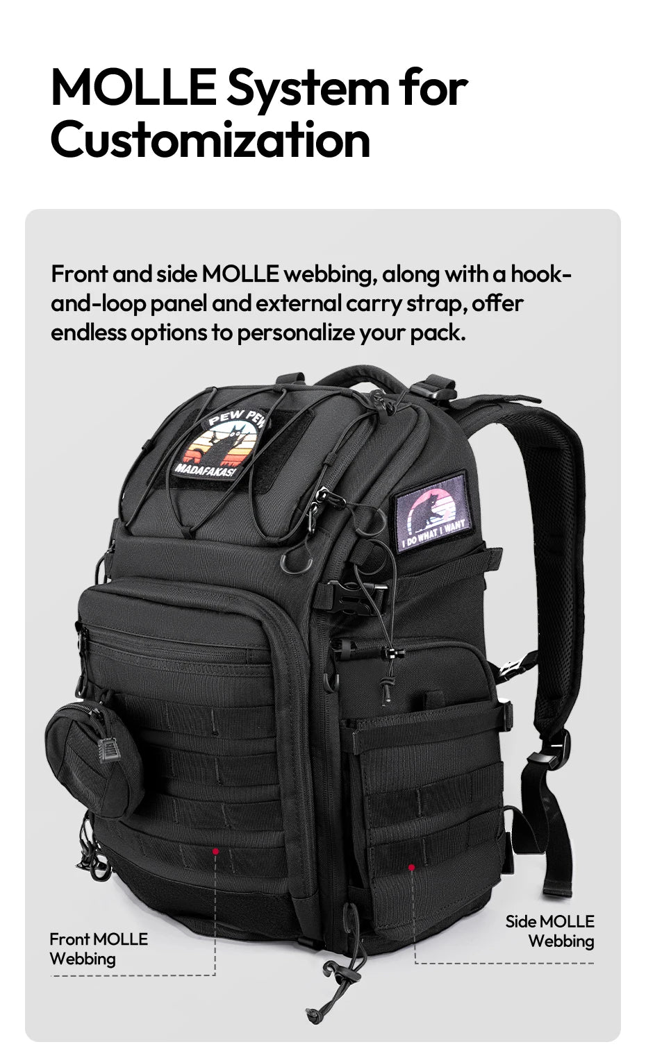 Ulanzi BC007 28L Tactical Camera Backpack