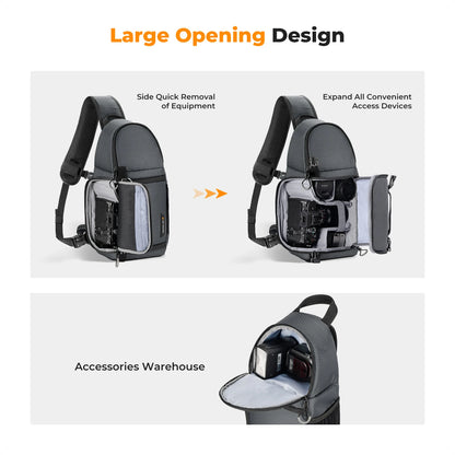K&F Outdoor Camera Sling Backpack