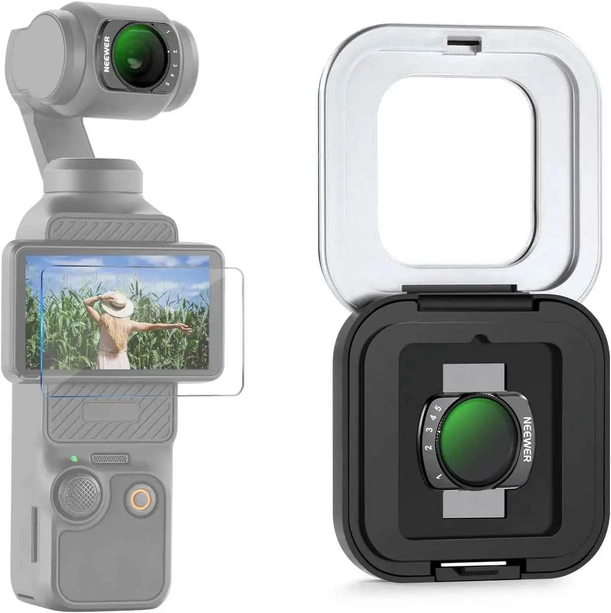 NEEWER Variable ND Filter Set for DJI Osmo Pocket 3