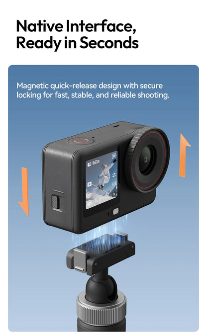 Ulanzi MT95 Mini Tripod & Selfie Stick for Action Cameras
