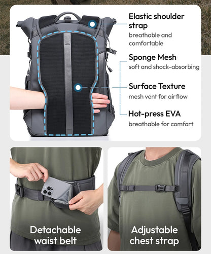 Ulanzi BP04 Hard Shell Camera Backpack