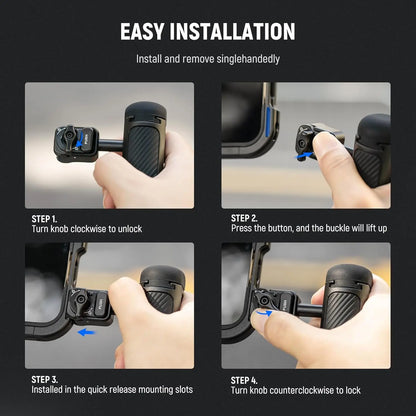 NEEWER Quick Release Side Handle for Smartphone Cages