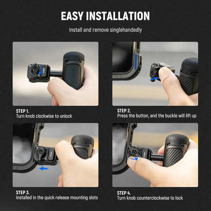 NEEWER Quick Release Side Handle for Smartphone Cages