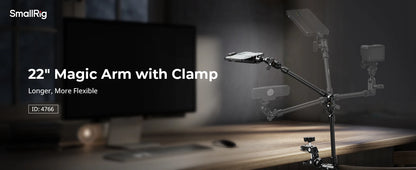 SmallRig 4766 Desktop Magic Arm & Crab Clamp Kit