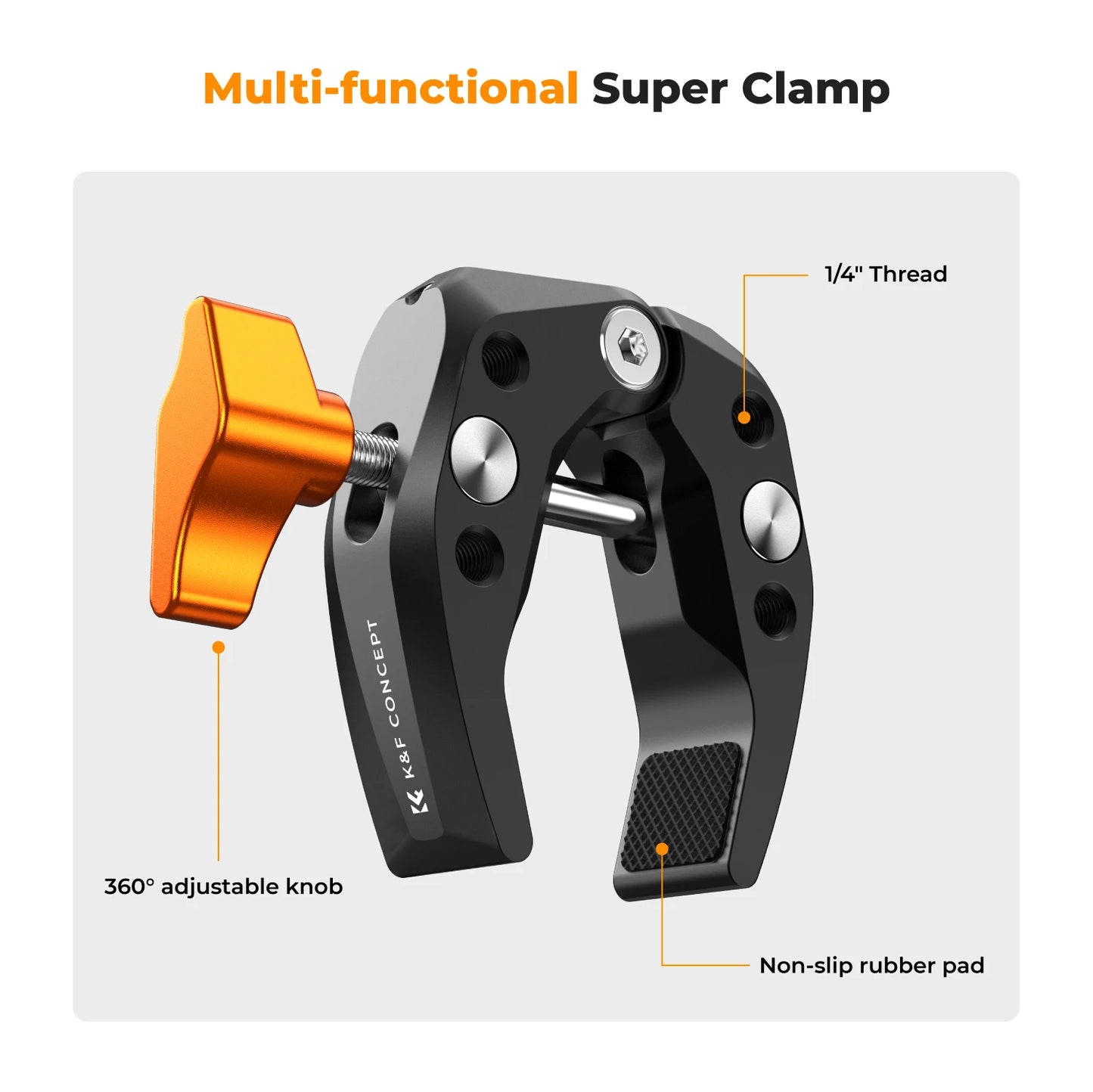 K&F Super Clamp & Magic Arm Mount