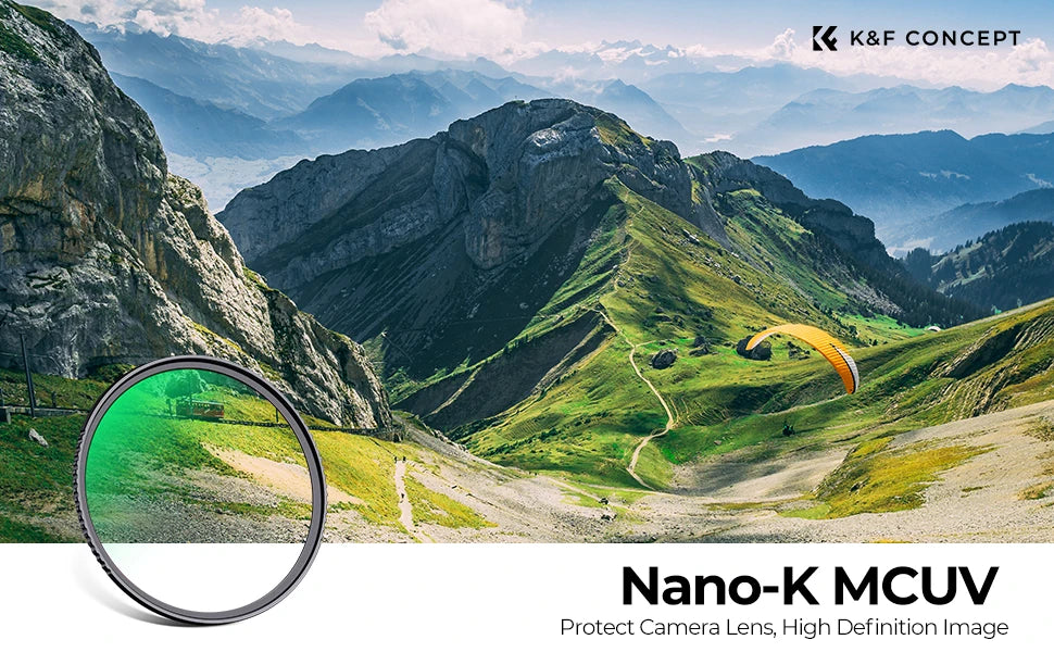 K&F Concept Multi-Coated UV Lens Filter - UV Filter / 82mm