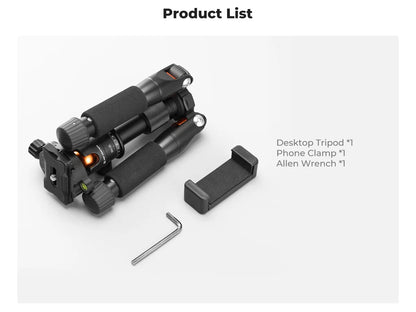 K&F 52cm Desktop Mini Tripod with Ball Head